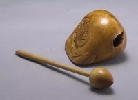 中国民族乐器之木鱼